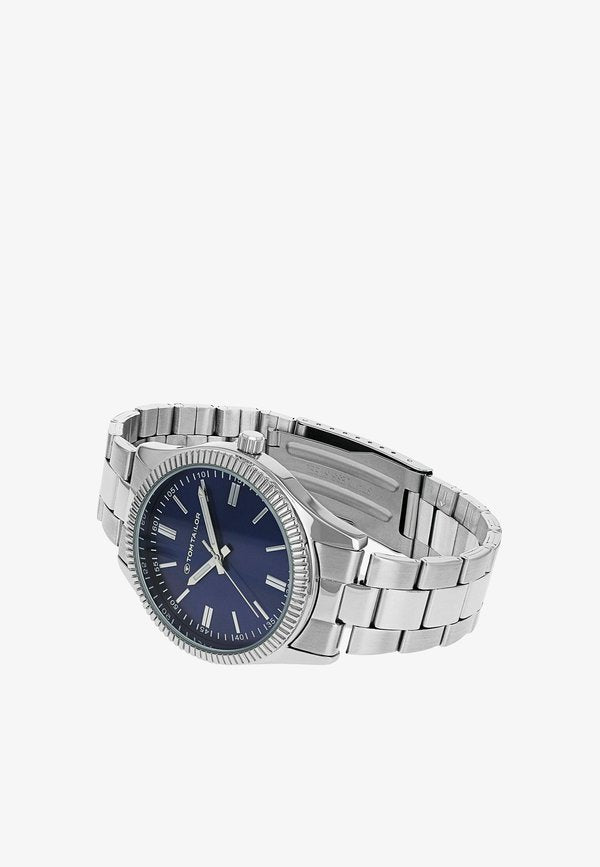TOM TAILOR Watch - silver-coloured