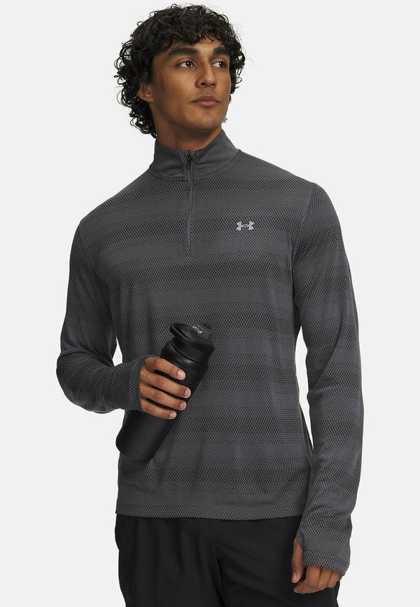 Under Armour VELOCITI - Long sleeved top - castlerock