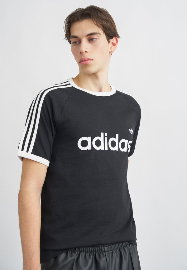 adidas Originals RINGER - Print T-shirt - black