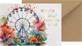 Grußkarte Geburtstag Riesenrad CACTUS