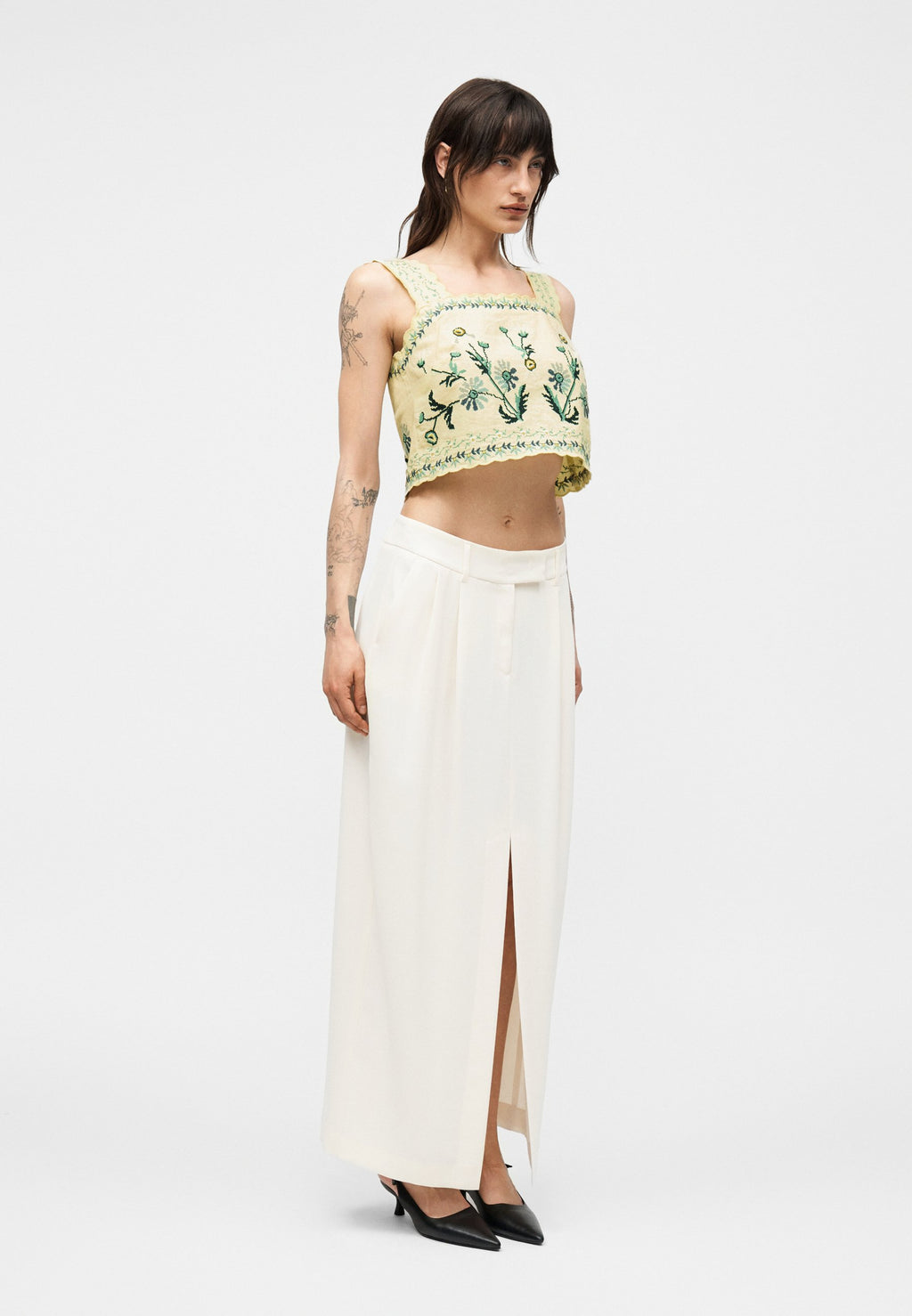 Sea AUDRA EMBROIDERY TANK