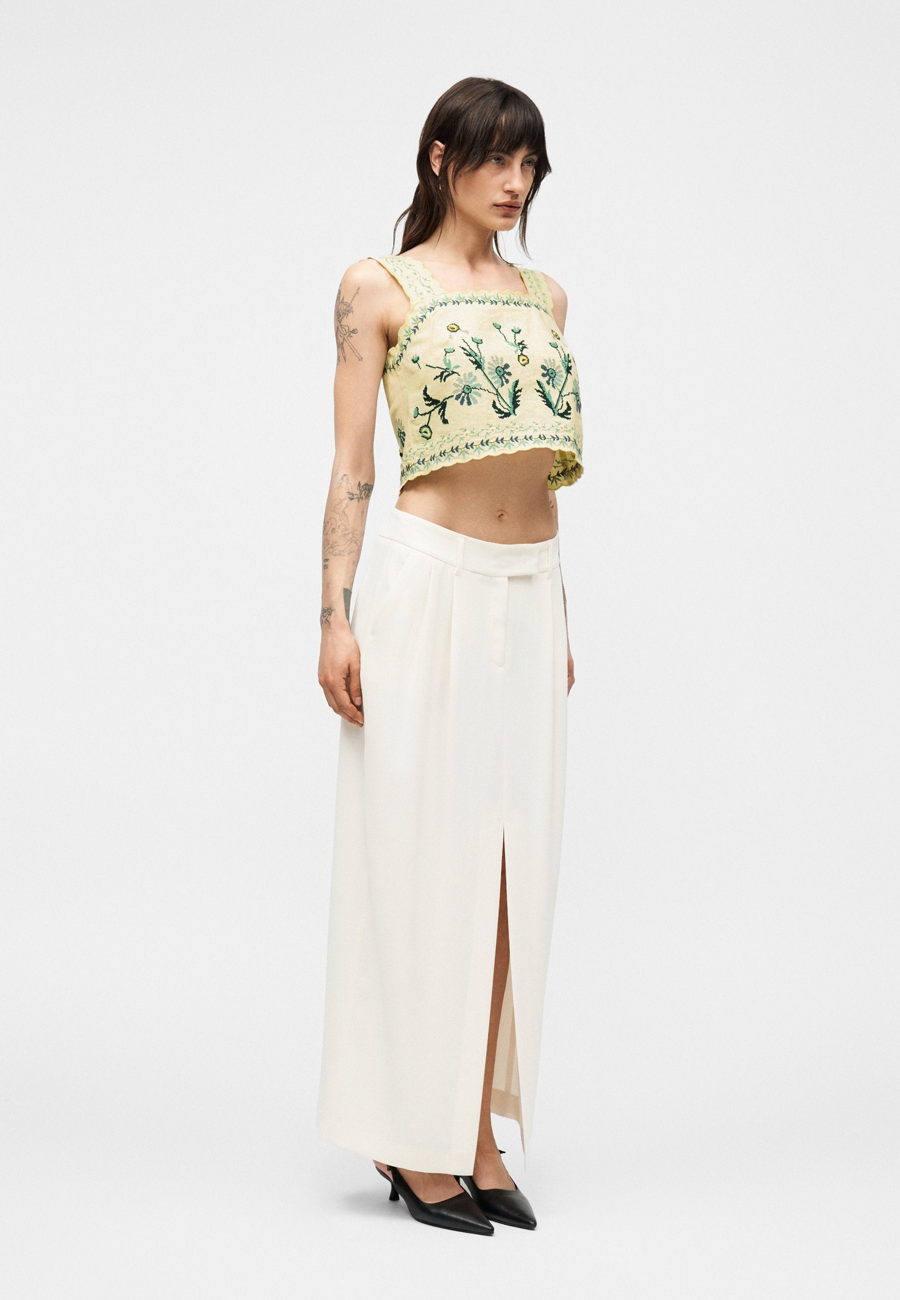 Sea AUDRA EMBROIDERY TANK