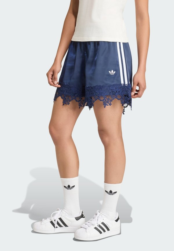 adidas Originals SATIN LACE - Shorts - night indigo