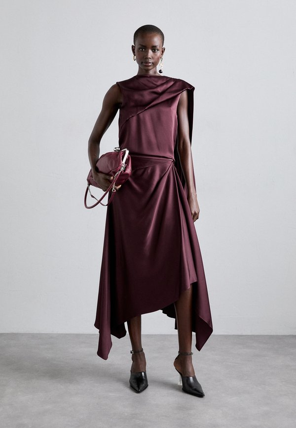 Erdem ASYMMETRIC DRAPE BLOUSE