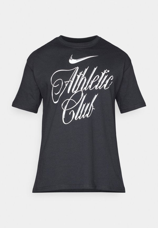 Nike Performance TEE SCRIPT - Print T-shirt - black
