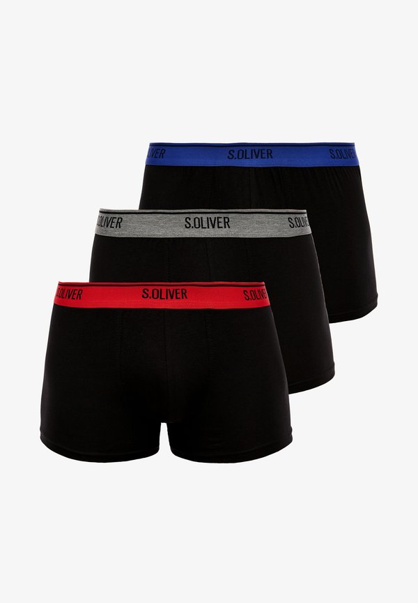 s.Oliver 3 PACK - Trunks - light yellow embro