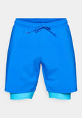 adidas Performance CLUB CLIMACOOL 2IN1 SHORTS - 2-in-1 shorts - glory blue