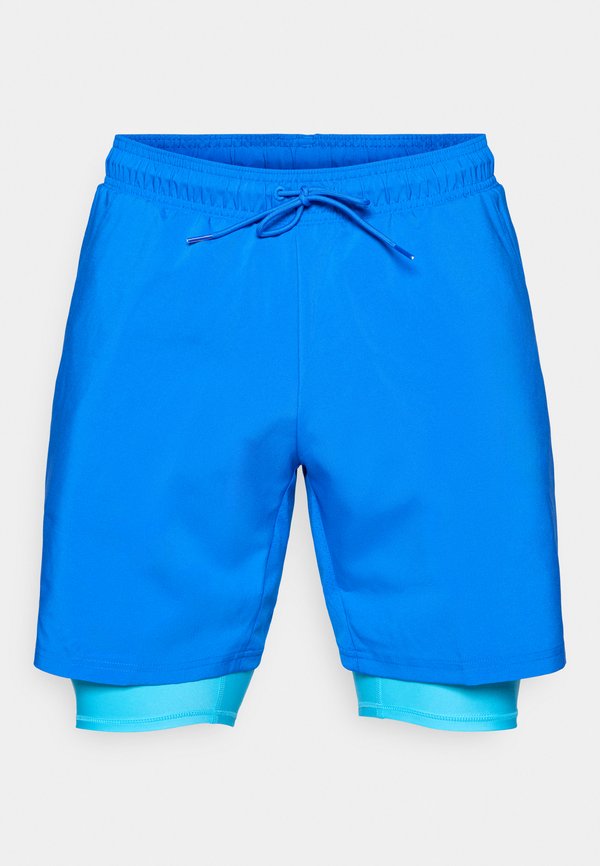 adidas Performance CLUB CLIMACOOL 2IN1 SHORTS - 2-in-1 shorts - glory blue