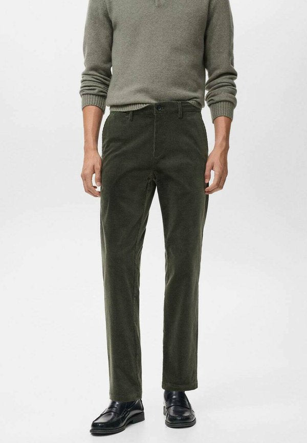 Mango Trousers - khaki