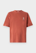 Selected SLHLOOSEOSCAR GRAPHIC O NECK TEE