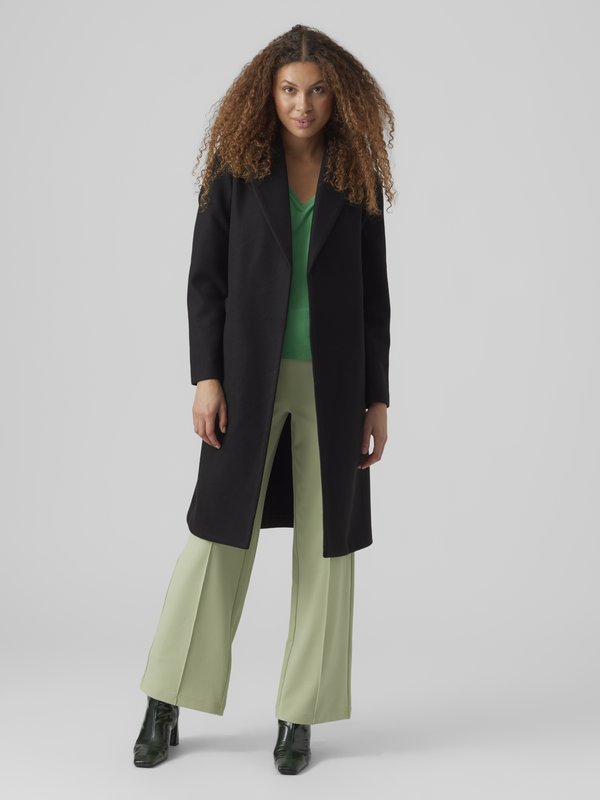 Vero Moda VMFORTUNEAYA - Classic coat - black