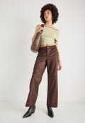 Gina Tricot MID WAIST TROUSERS