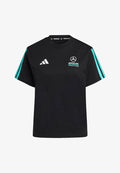 adidas Performance TEE - Club wear - black   semi mint rush