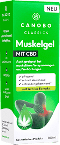 Muskelgel CBD & Arnikaextrakt Canobo