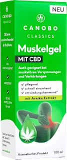 Muskelgel CBD & Arnikaextrakt Canobo