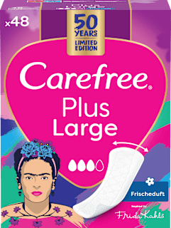 Slipeinlagen Plus Large mit Frischeduft Carefree