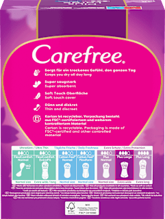 Slipeinlagen Plus Large mit Frischeduft Carefree