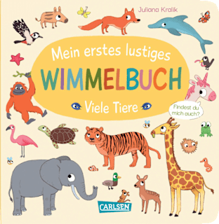 Kinderbuch Mein erstes lustiges Wimmelbuch: Viele Tiere Carlsen