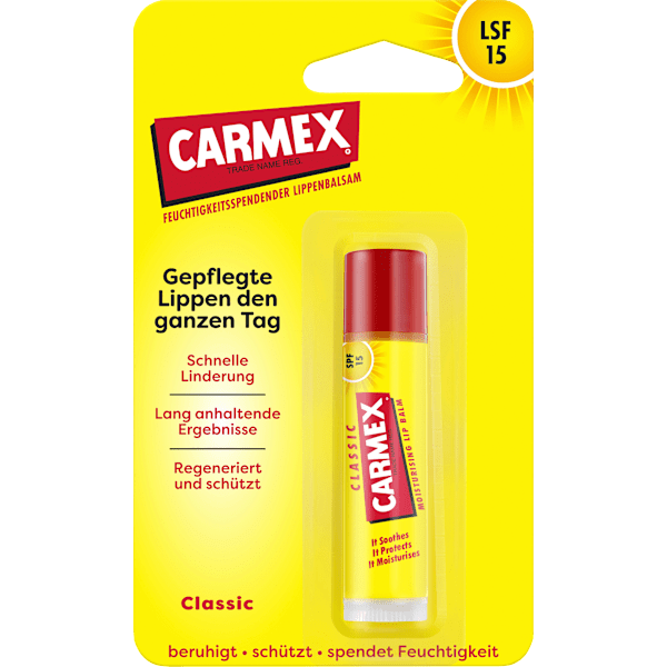 Lippenpflege Classic LSF 15 Carmex