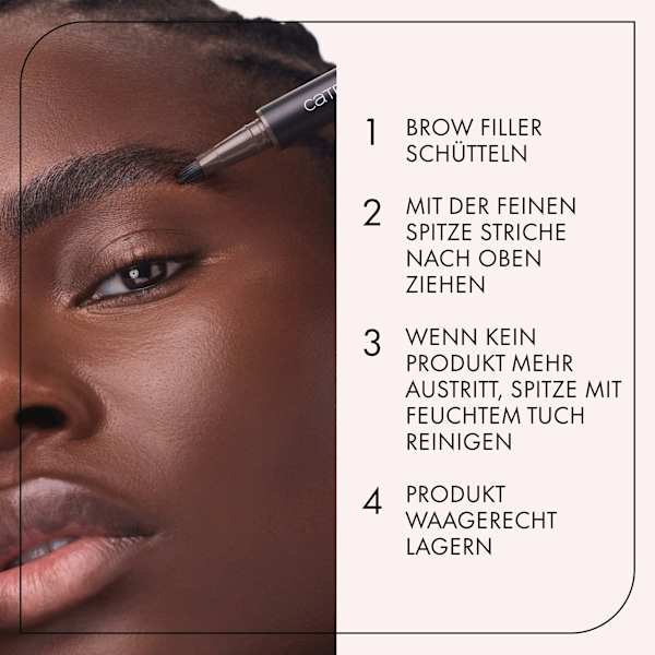 Augenbrauenstift Feather Brow Filler Waterproof 020 Medium Brown CATRICE