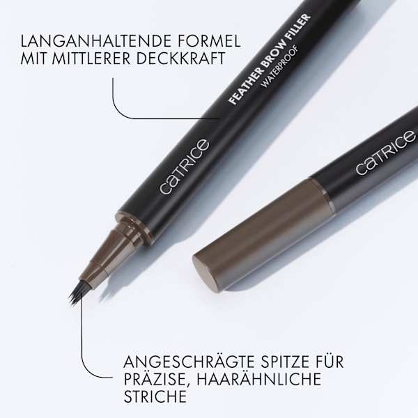 Augenbrauenstift Feather Brow Filler Waterproof 020 Medium Brown CATRICE