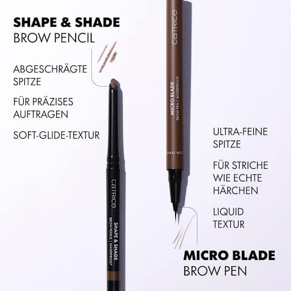 Augenbrauenstift Shape & Shade Waterproof 050 Roasted Almond CATRICE