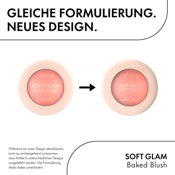 Blush Soft Glam Baked 010 On Cloud Pink CATRICE