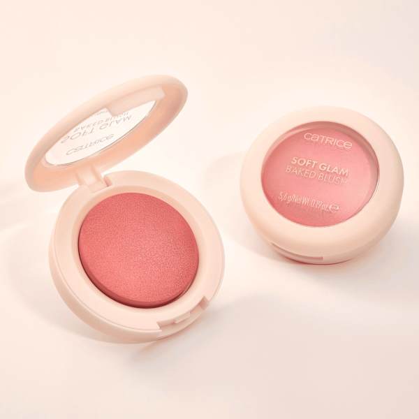 Blush Soft Glam Baked 020 Peachy Breeze CATRICE