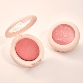 Blush Soft Glam Baked 020 Peachy Breeze CATRICE