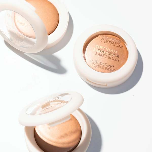 Blush Soft Glam Baked 060 Blonzer Heat CATRICE
