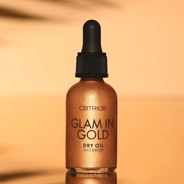 Blush & Highlighter Glam In Gold Dry Oil 010 Stay Golden CATRICE