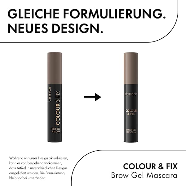 Brow Mascara Colour & Fix 030 Dark Brown CATRICE