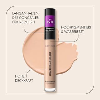 Concealer Liquid High Coverage Waterproof 015 Honey CATRICE