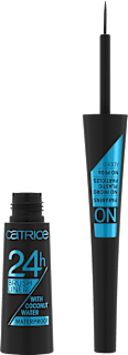 Eyeliner 24h Brush Liner Waterproof 010 Ultra Black CATRICE
