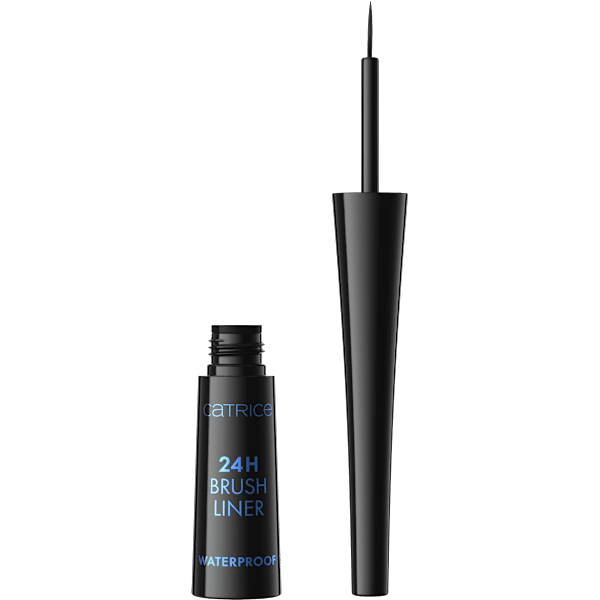Eyeliner 24h Brush Liner Waterproof 010 Ultra Black CATRICE