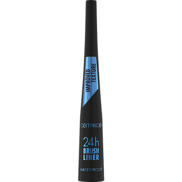 Eyeliner 24h Brush Liner Waterproof 010 Ultra Black CATRICE