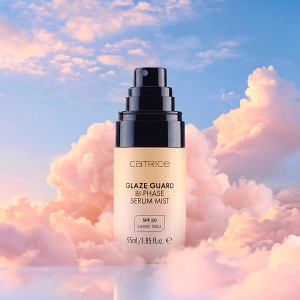 Fixingspray Glass Cloud Glaze Guard Bi-Phase Serum Mist CATRICE