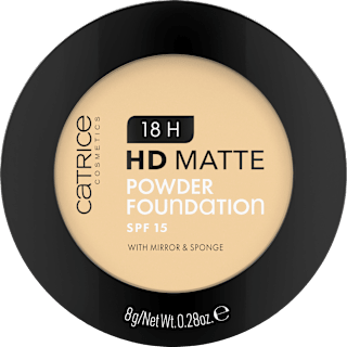Foundation 18H HD Matte 020N, LSF 15 CATRICE