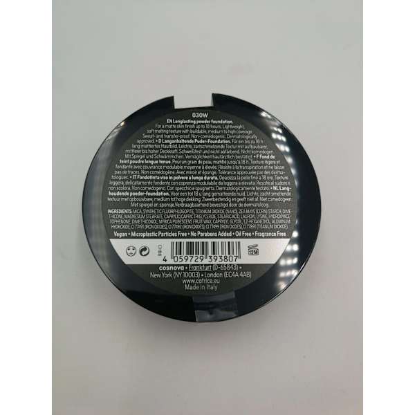 Foundation 18H HD Matte 030W, LSF 15 CATRICE