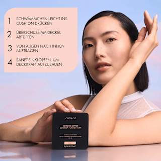 Foundation Cushion Invisible Cover 042C CATRICE