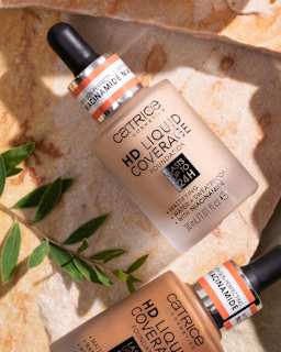 Foundation Liquid HD Coverage 034 Medium Beige  CATRICE