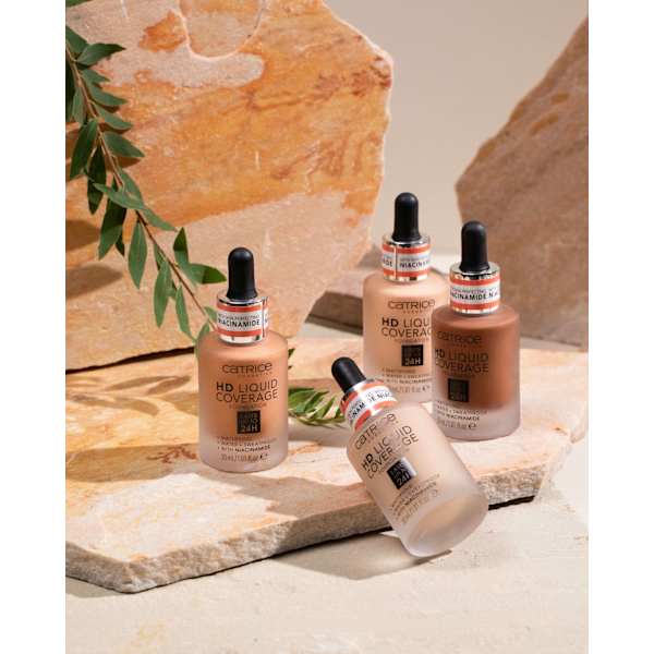 Foundation Liquid HD Coverage 034 Medium Beige  CATRICE