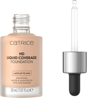 Foundation Liquid HD Coverage 20 Rose Beige  CATRICE