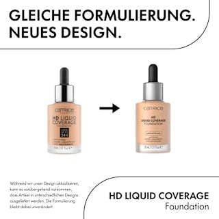 Foundation Liquid HD Coverage 20 Rose Beige  CATRICE