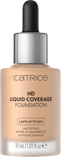 Foundation Liquid HD Coverage 40 Warm Beige  CATRICE