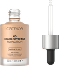 Foundation Liquid HD Coverage 40 Warm Beige  CATRICE