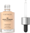 Foundation Liquid HD Coverage Waterproof 002 Porcelain Beige  CATRICE