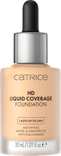 Foundation Liquid HD Coverage Waterproof 005 Ivory Beige CATRICE