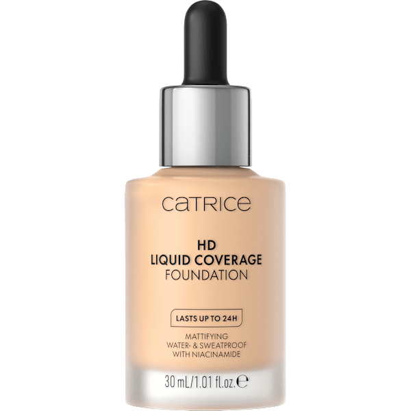Foundation Liquid HD Coverage Waterproof 008 Fair Beige CATRICE