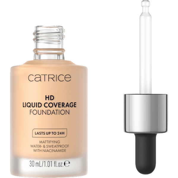 Foundation Liquid HD Coverage Waterproof 008 Fair Beige CATRICE